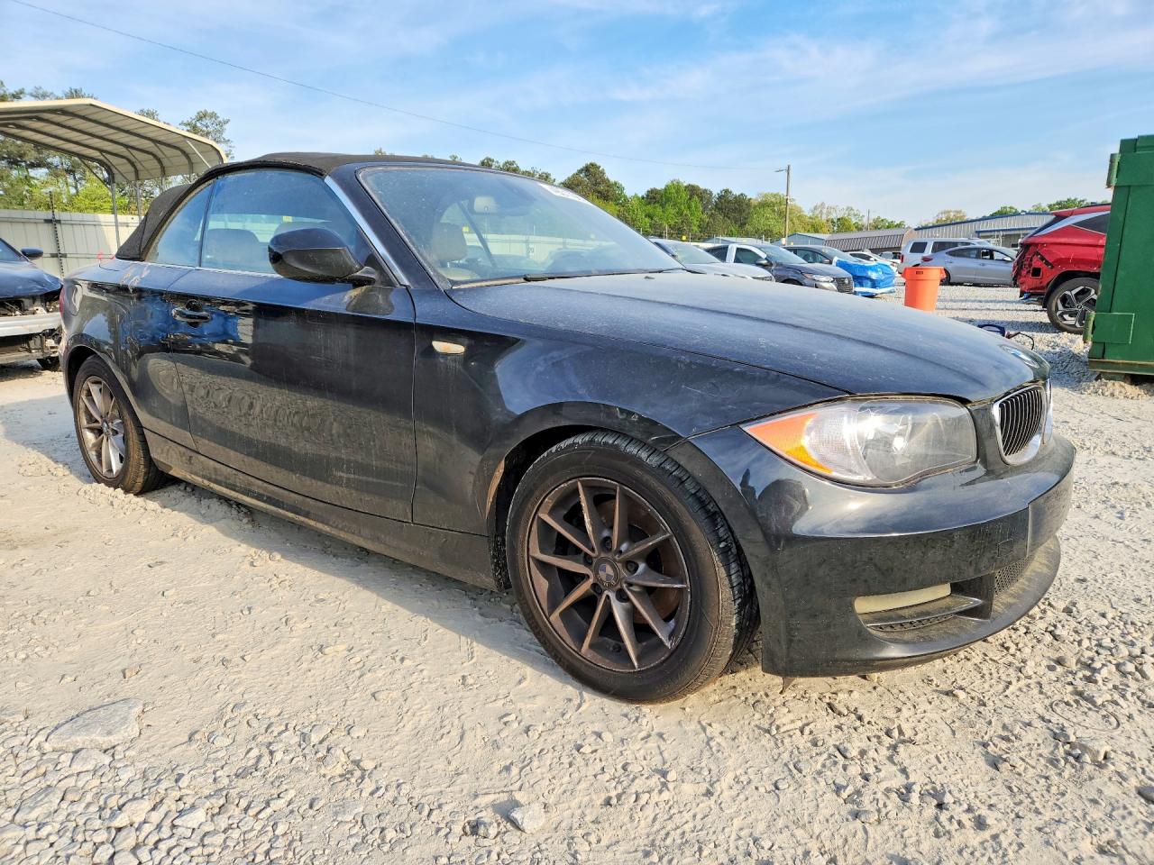 2011 Bmw 128 I Black vin: WBAUL7C5XBVM79393
