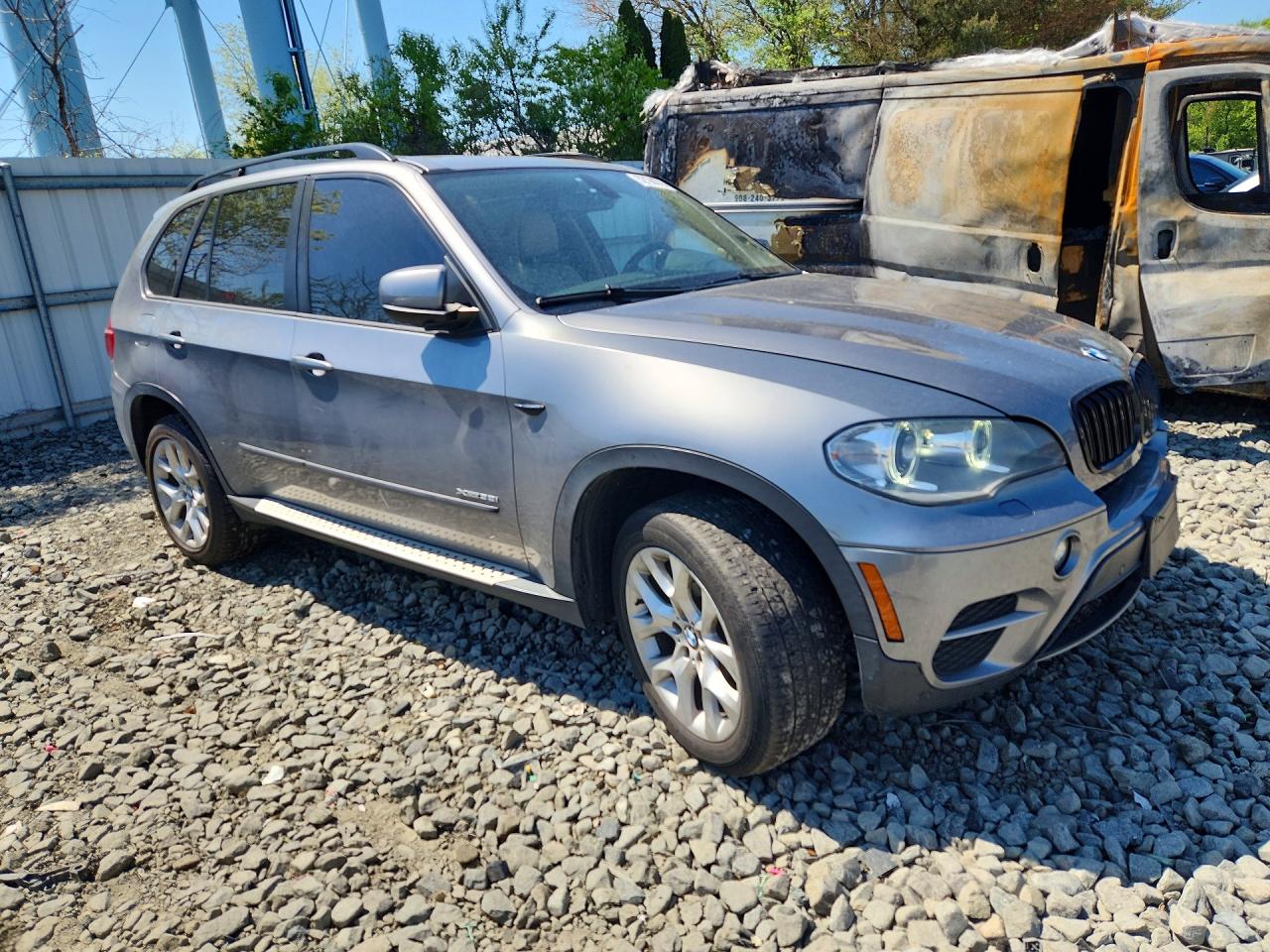 2012 Bmw X5 Xdrive35i Gray vin: 5UXZV4C58CL767121