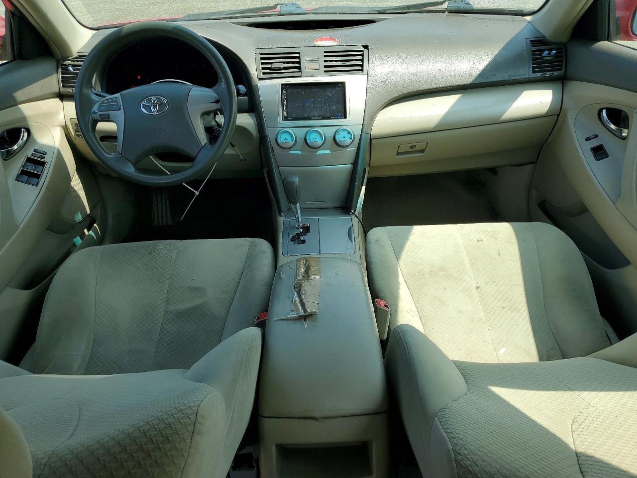 2007 Toyota Camry Le Красный vin: 4T1BE46K17U013753