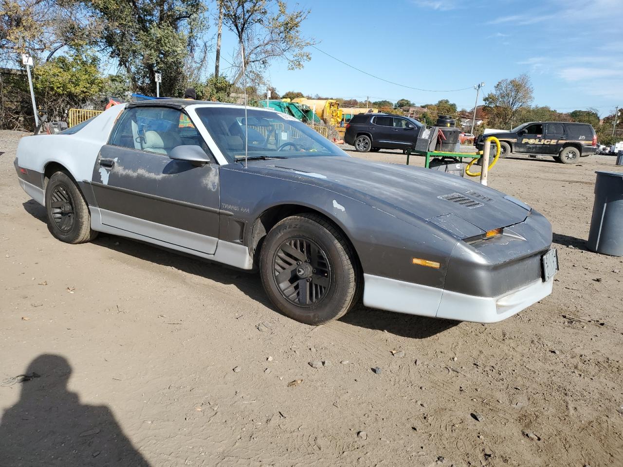 1989 Pontiac Firebird Trans Am Gray vin: 1G2FW21E0KL254344