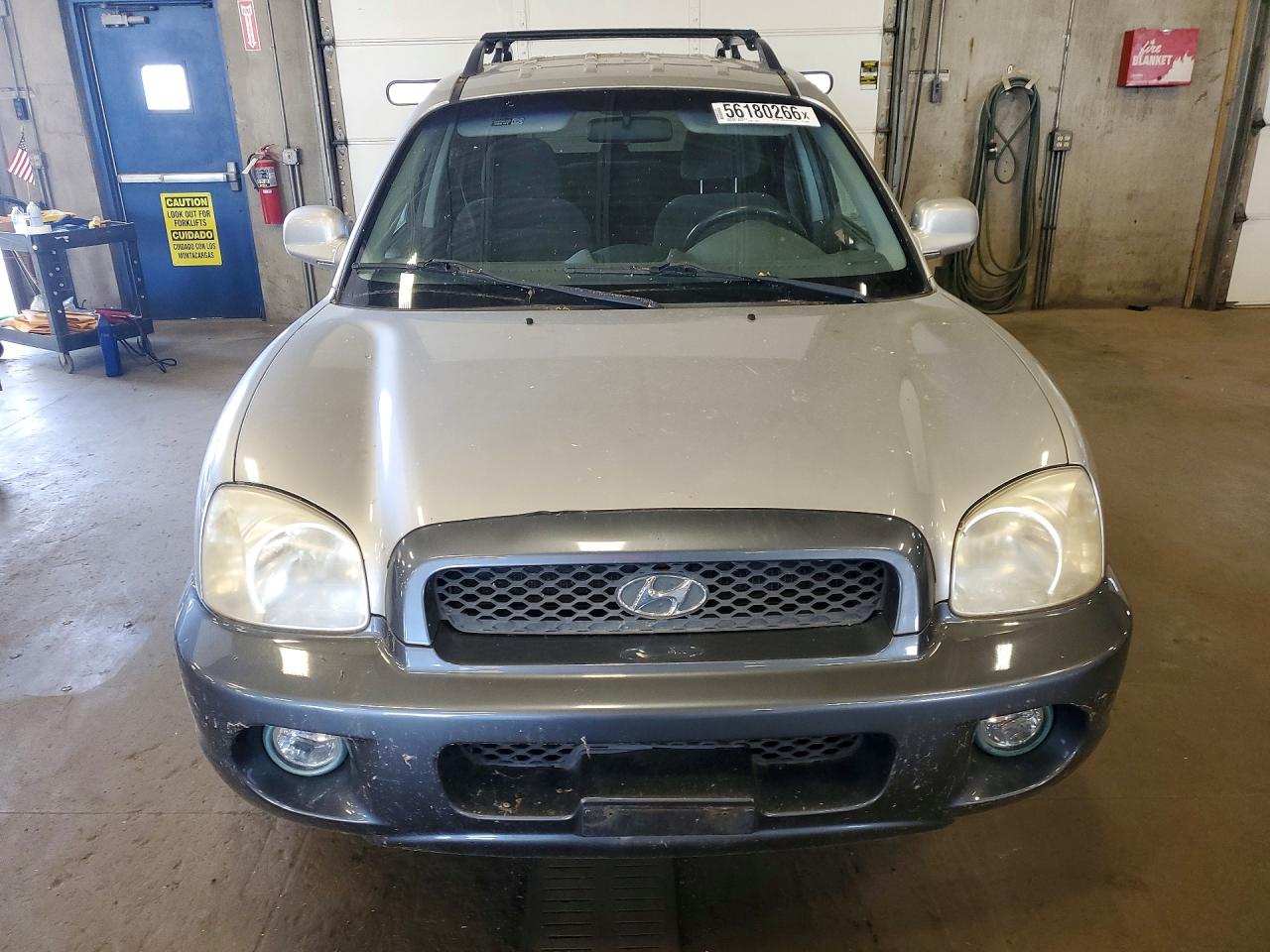 2003 Hyundai Santa Fe Gls Серебряный vin: KM8SC73D43U455093