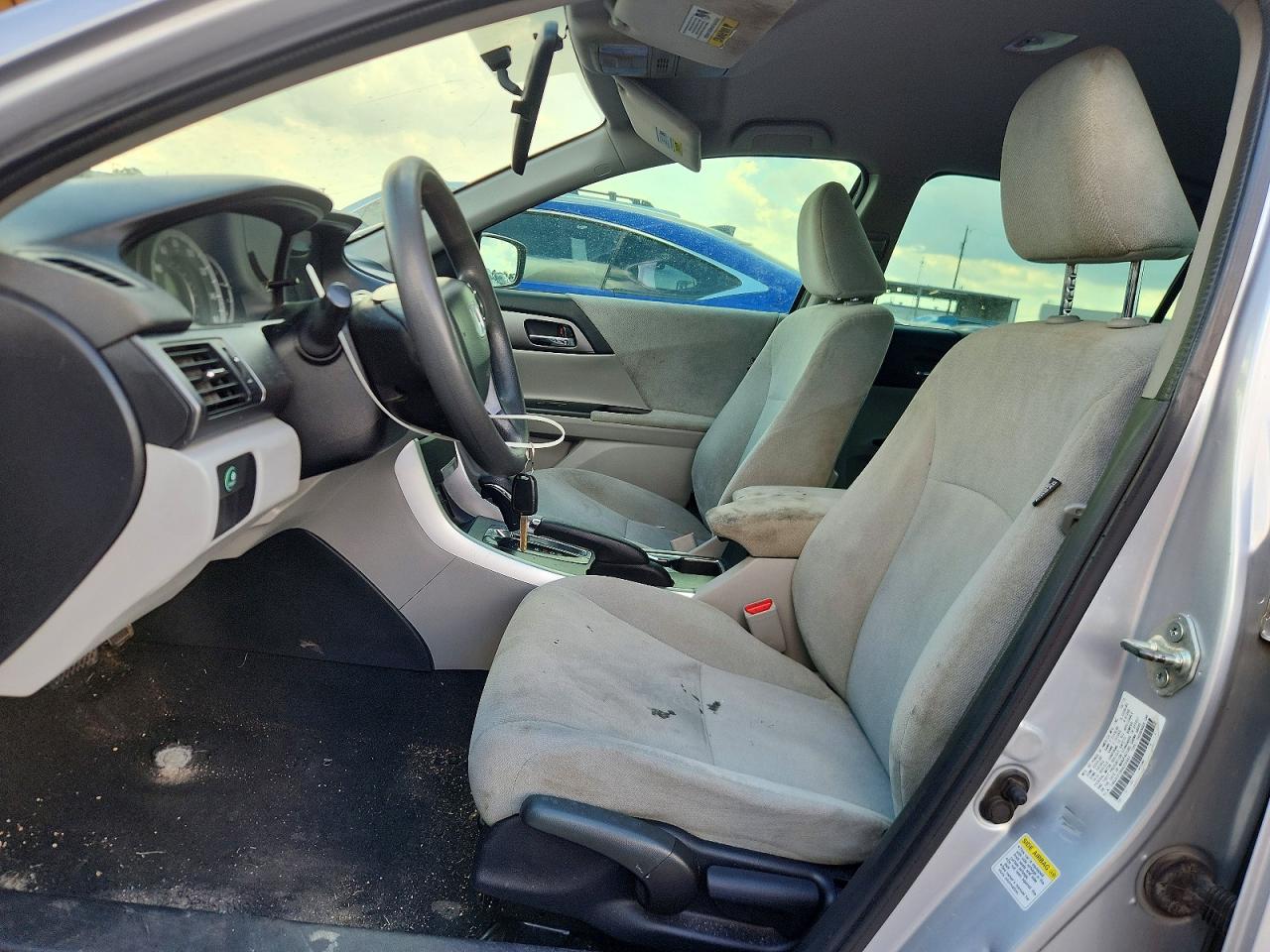 2013 Honda Accord Lx Silver vin: 1HGCR2F36DA200883