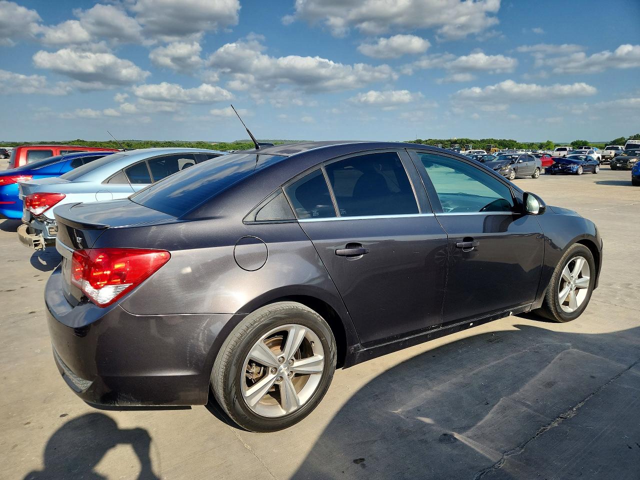 2014 Chevrolet Cruze Lt Серый vin: 1G1PE5SB1E7327736