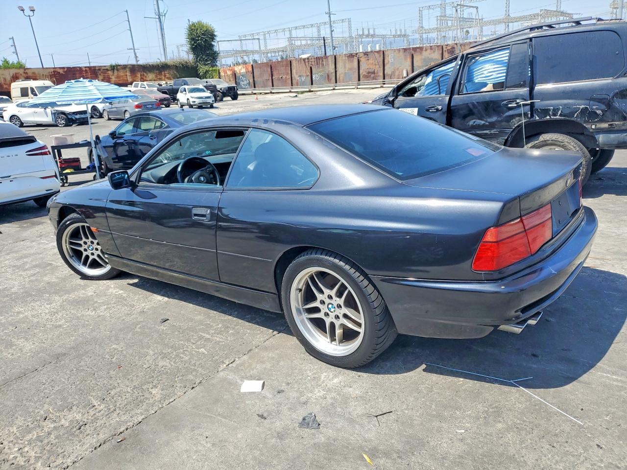1997 Bmw 840 Ci Automatic Black vin: WBAEF8324VCC31702