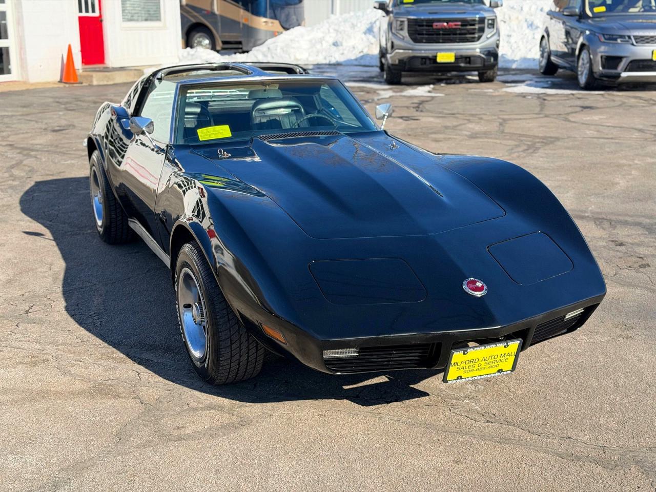 1973 Chevrolet Corvette Black vin: 1Z37J3S423502