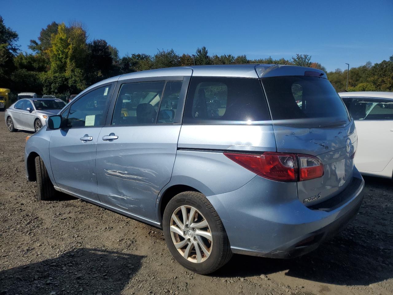 2012 Mazda 5 Blue vin: JM1CW2BL2C0100216