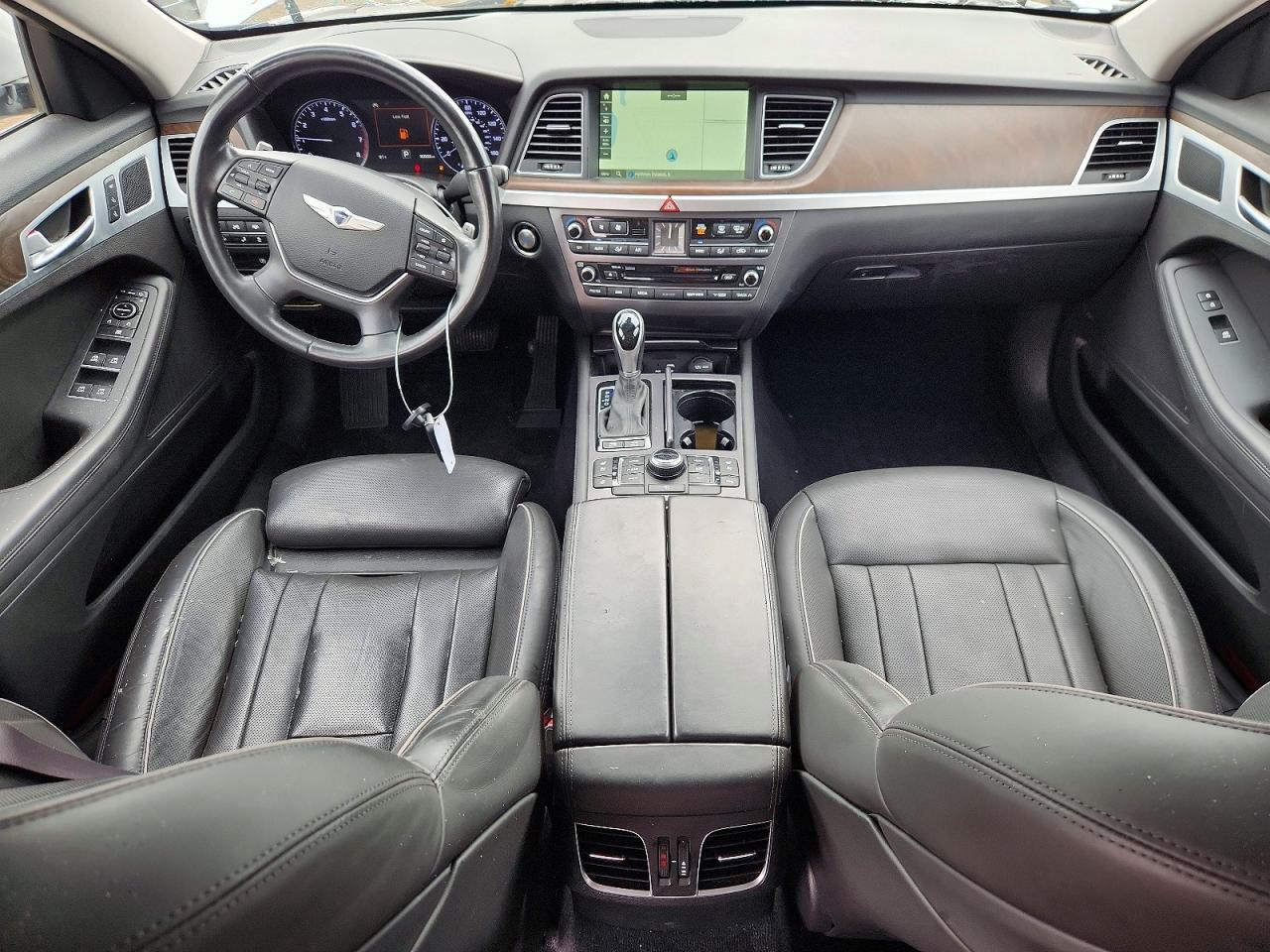 2015 Hyundai Genesis 3.8l Silver vin: KMHGN4JE1FU064482