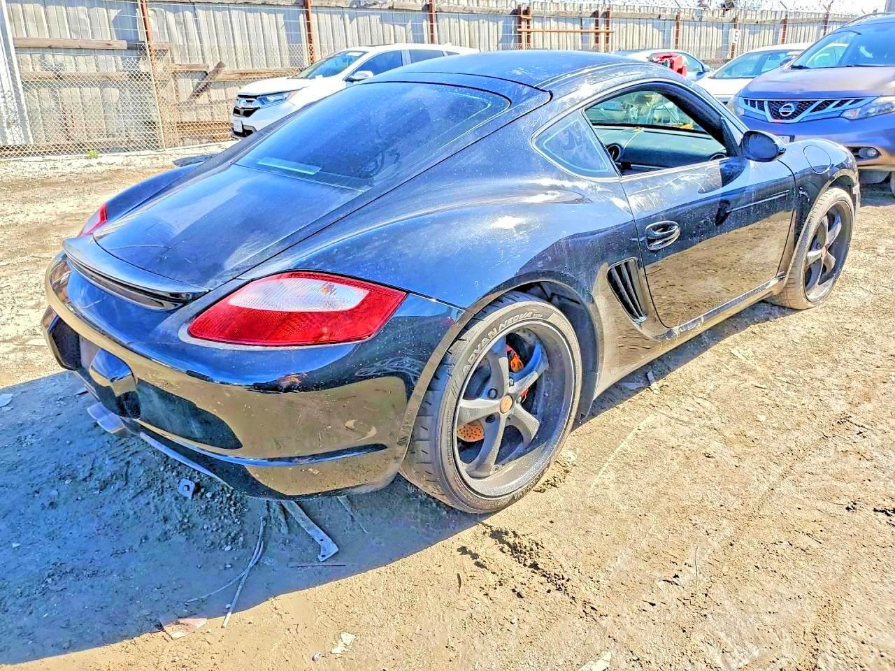 2006 Porsche Cayman S Black vin: WP0AB29886U781712