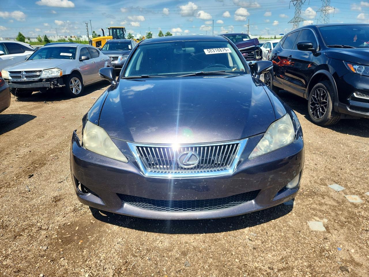 2009 Lexus Is 250 Gray vin: JTHCK262795029926