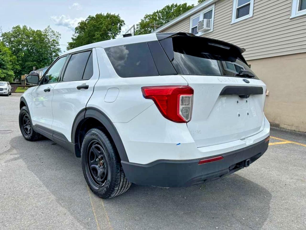 2022 Ford Explorer Police Interceptor Белый vin: 1FM5K8AW7NNA02285