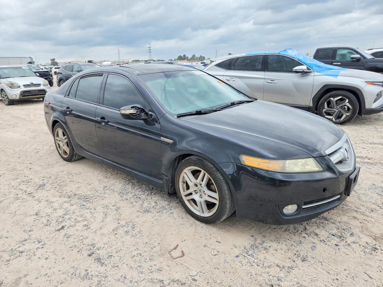 2007 Acura Tl Черный vin: 19UUA66207A019647