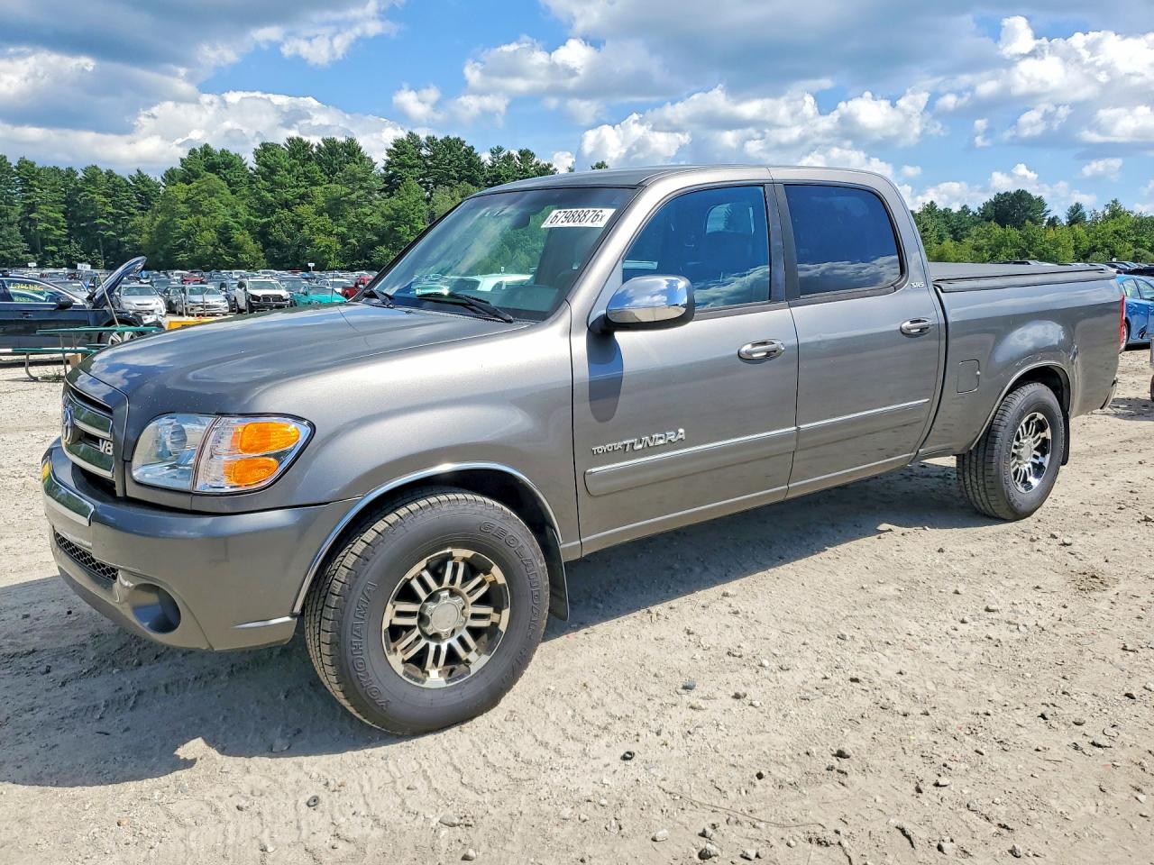 2004 Toyota Tundra Sr5 Gray vin: 5TBDT44154S444053