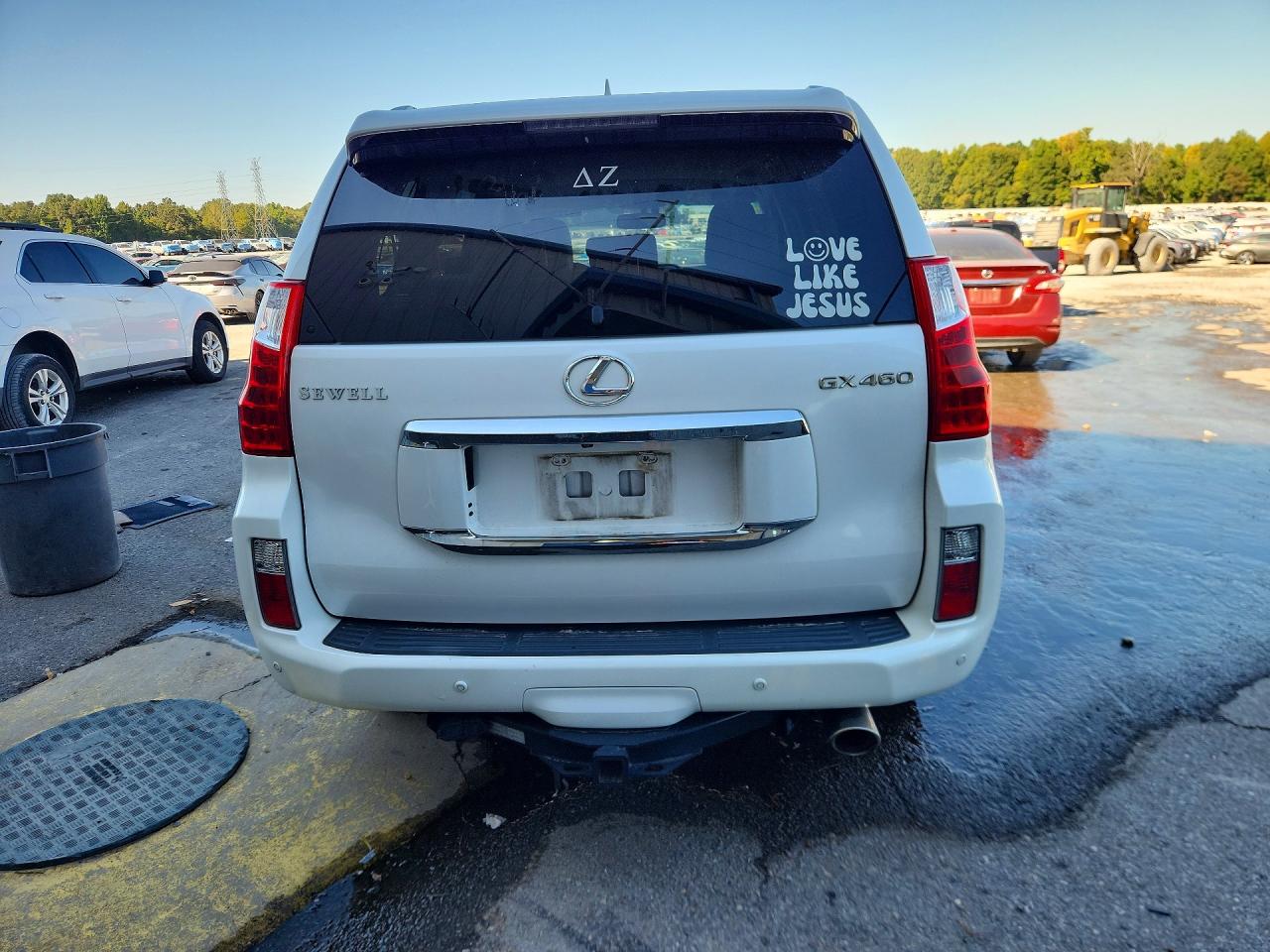 2012 Lexus Gx 460 Premium White vin: JTJJM7FX8C5048579