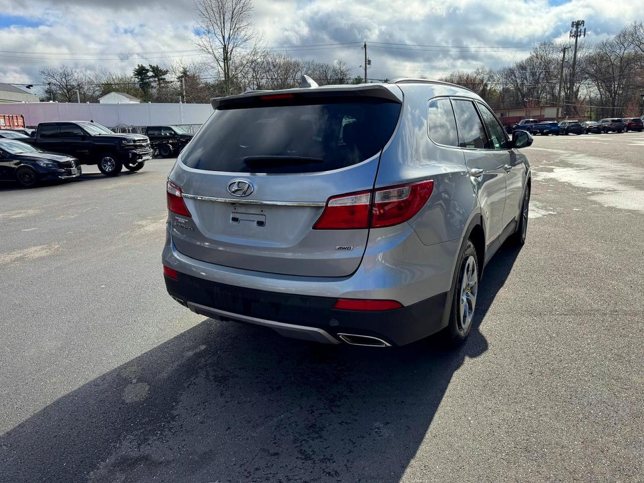 2015 Hyundai Santa Fe Gls Silver vin: KM8SMDHF6FU119682