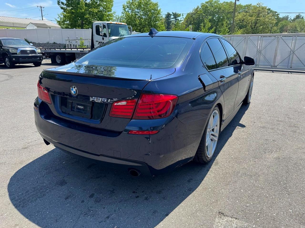 2012 Bmw 535 Xi Black vin: WBAFU7C57CDU63665