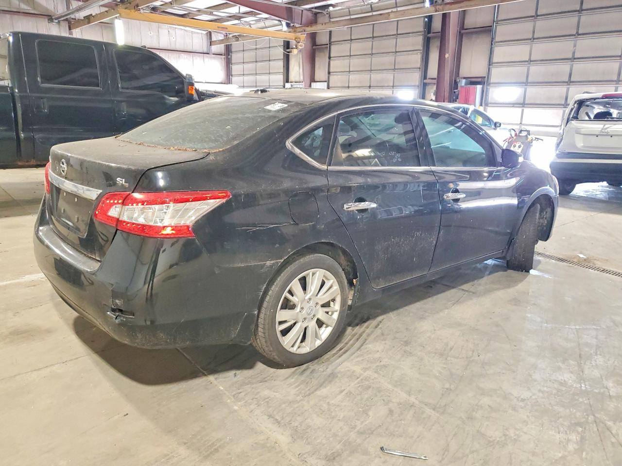 2015 Nissan Sentra Sl Black vin: 3N1AB7AP4FY261684