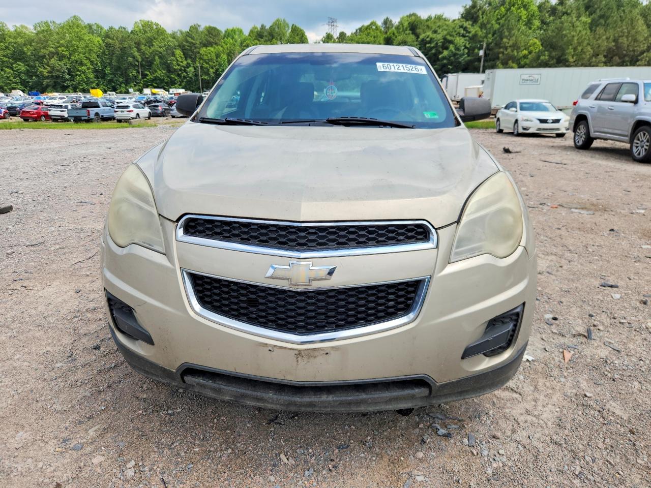 2011 Chevrolet Equinox Ls Cream vin: 2GNALBEC9B1265878
