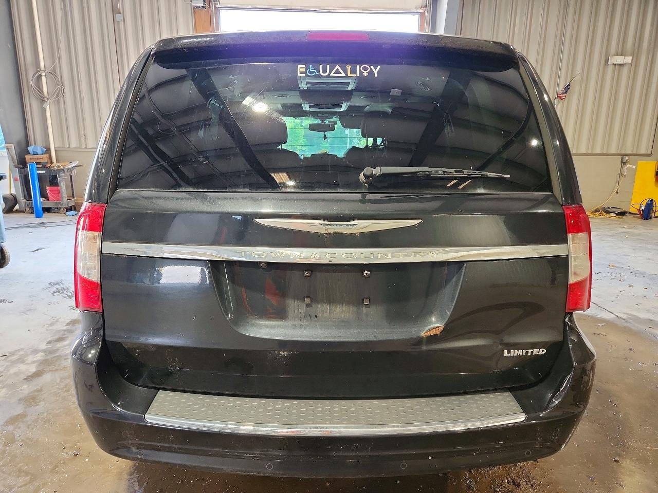 2014 Chrysler Town & Country Limited Black vin: 2C4RC1GG0ER237172