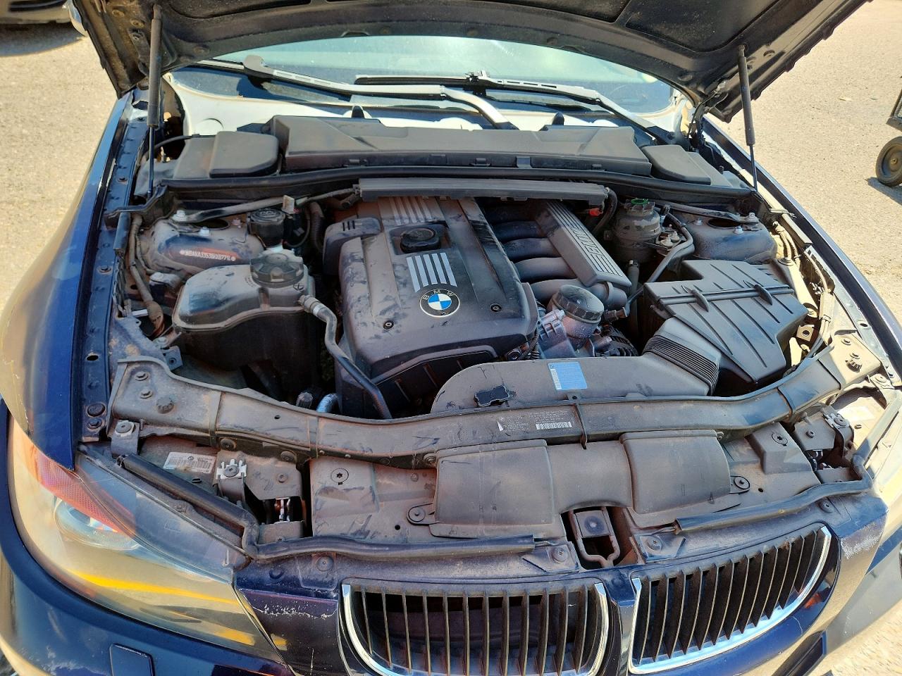 2008 Bmw 328 I Blue vin: WBAVA33538KX87714