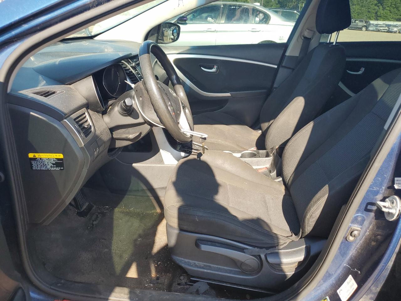 2014 Hyundai Elantra Gt Base Blue vin: KMHD35LH1EU195609
