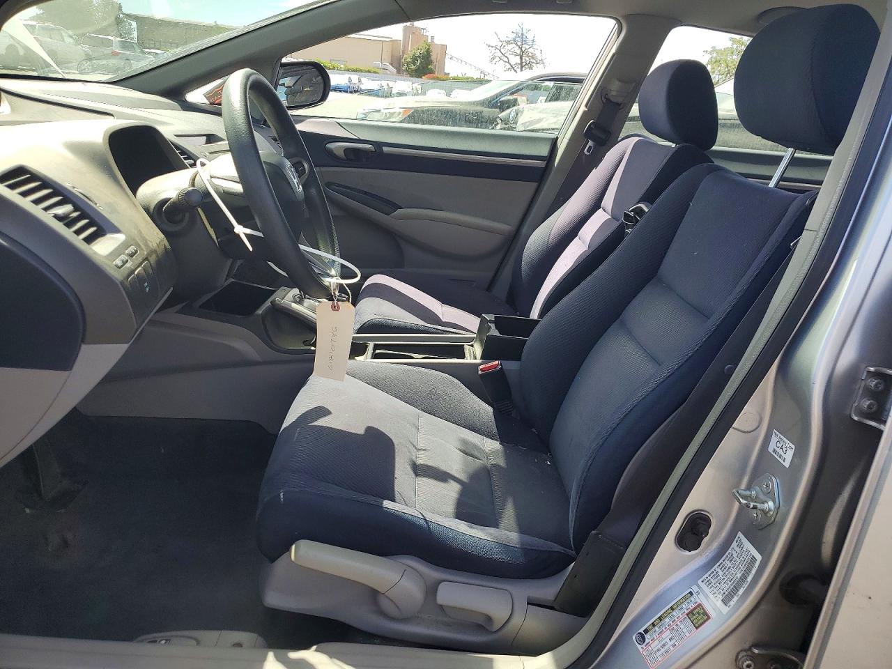 2009 Honda Civic Hybrid Silver vin: JHMFA362X9S006440