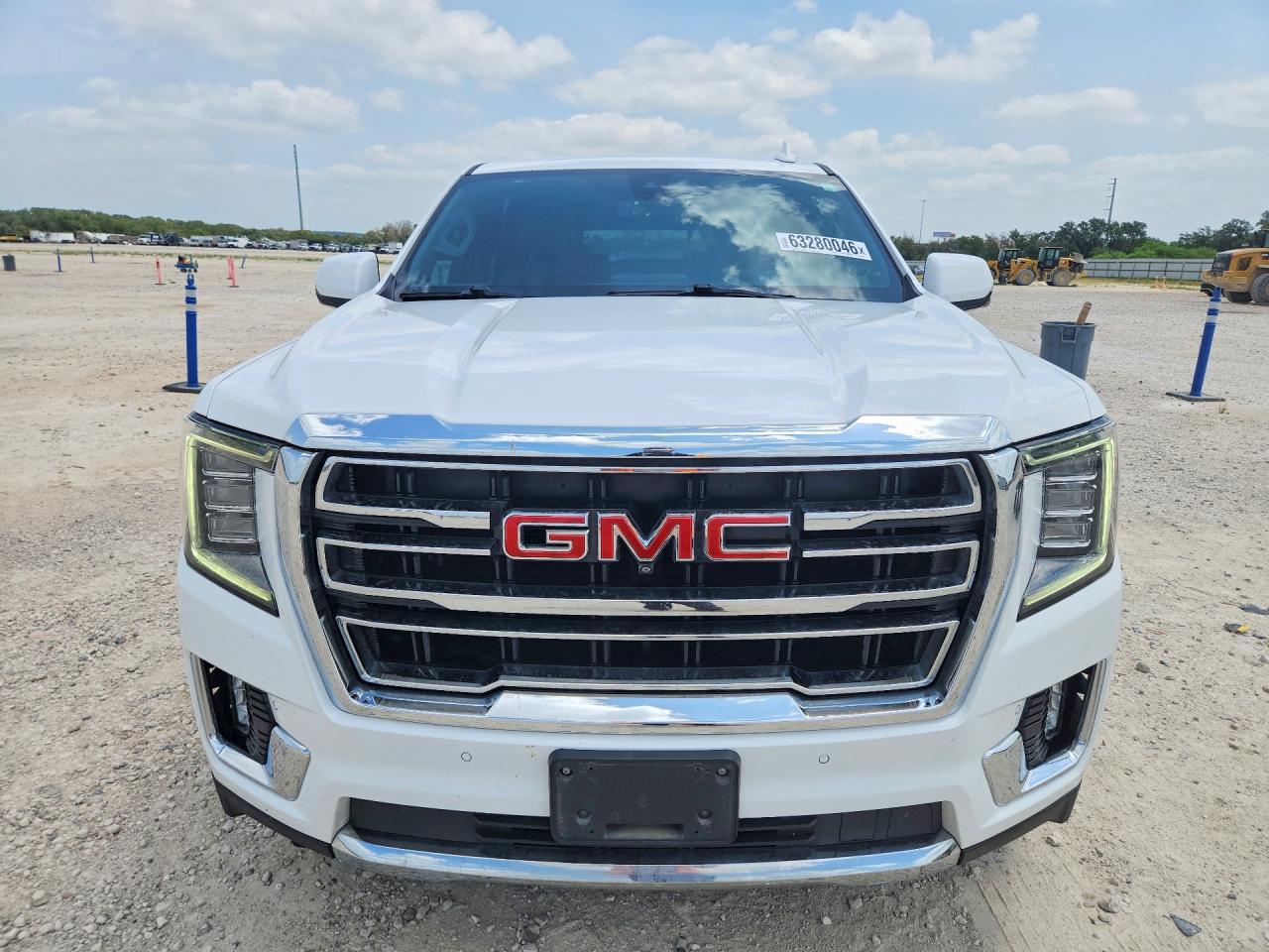 2022 Gmc Yukon Slt White vin: 1GKS1BKT6NR188927