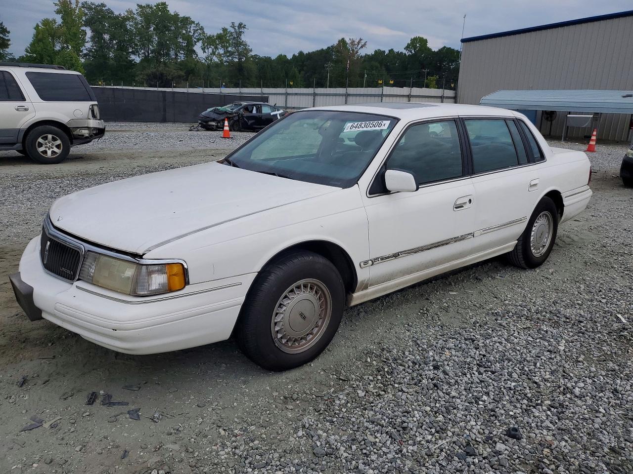 1994 Lincoln Continental Executive White vin: 1LNLM9747RY631711