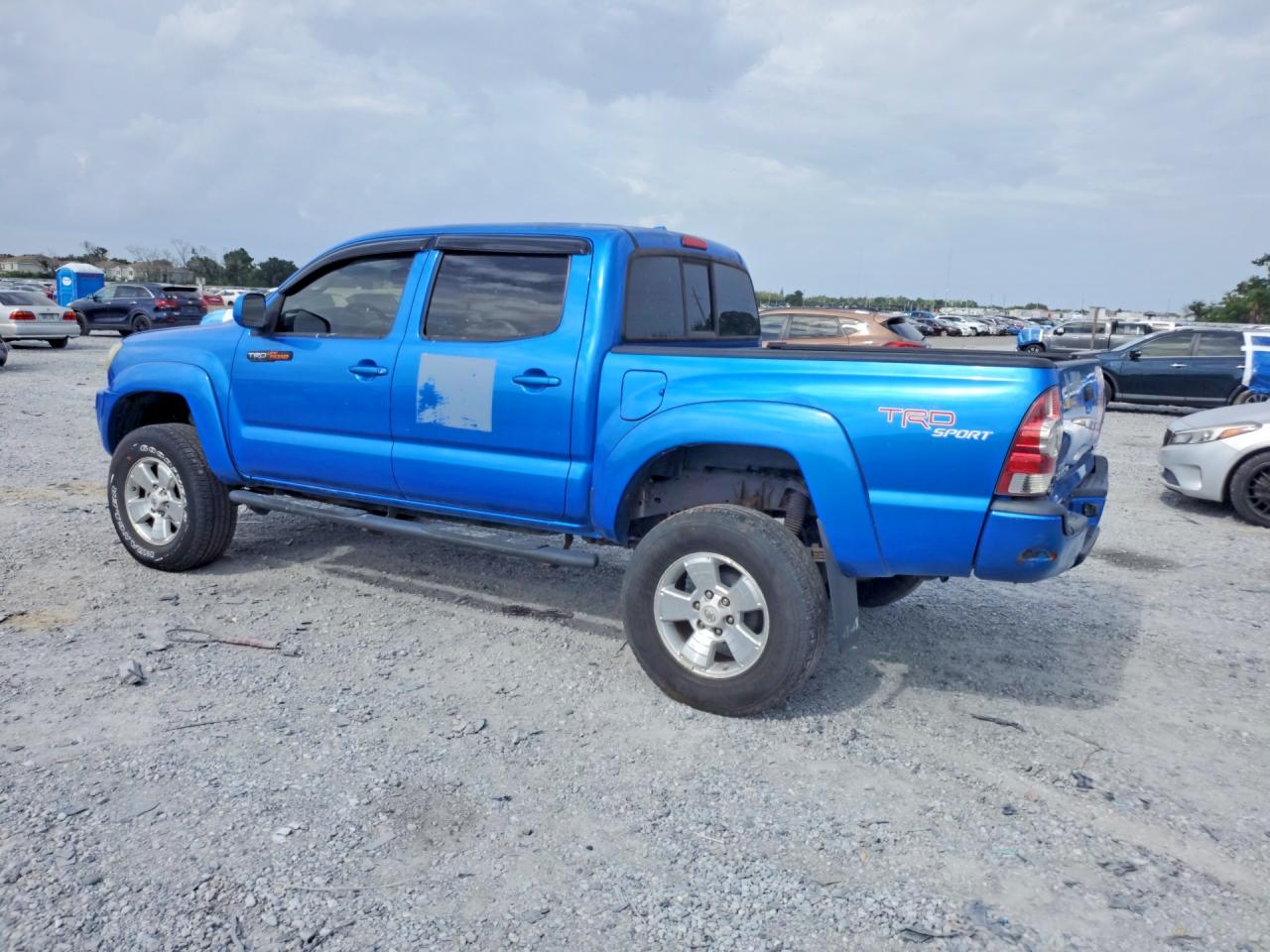 2010 Toyota Tacoma Double Cab Blue vin: 3TMLU4EN2AM053620