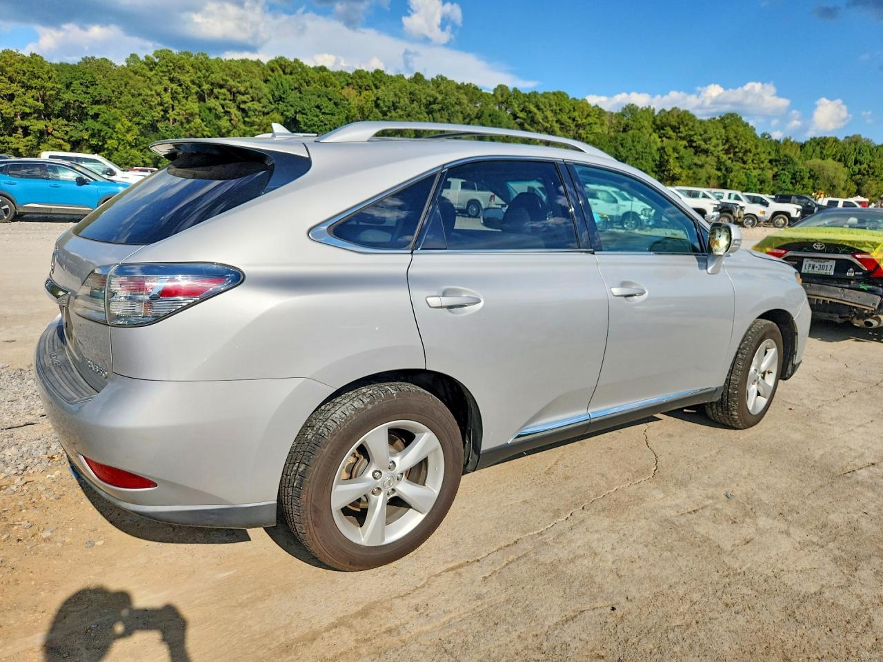 2010 Lexus Rx 350 Silver vin: 2T2BK1BA4AC005378