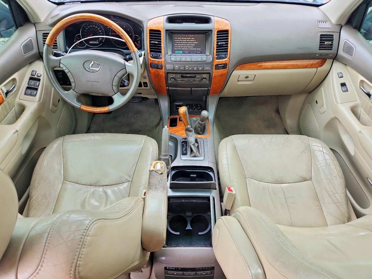 2003 Lexus Gx 470 Blue vin: JTJBT20X930013582