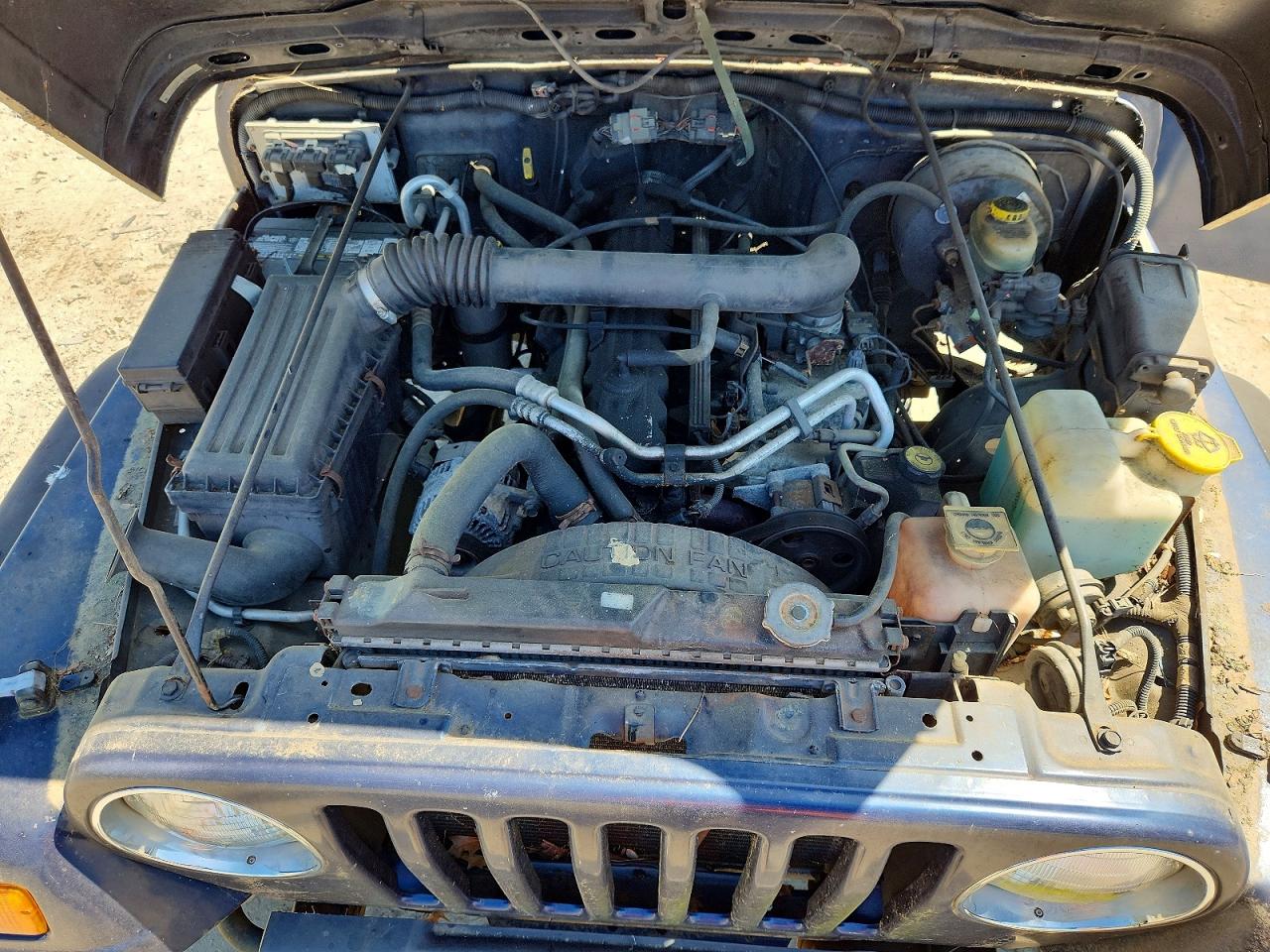 2000 Jeep Wrangler / Tj Sport Синий vin: 1J4FA49SXYP751820