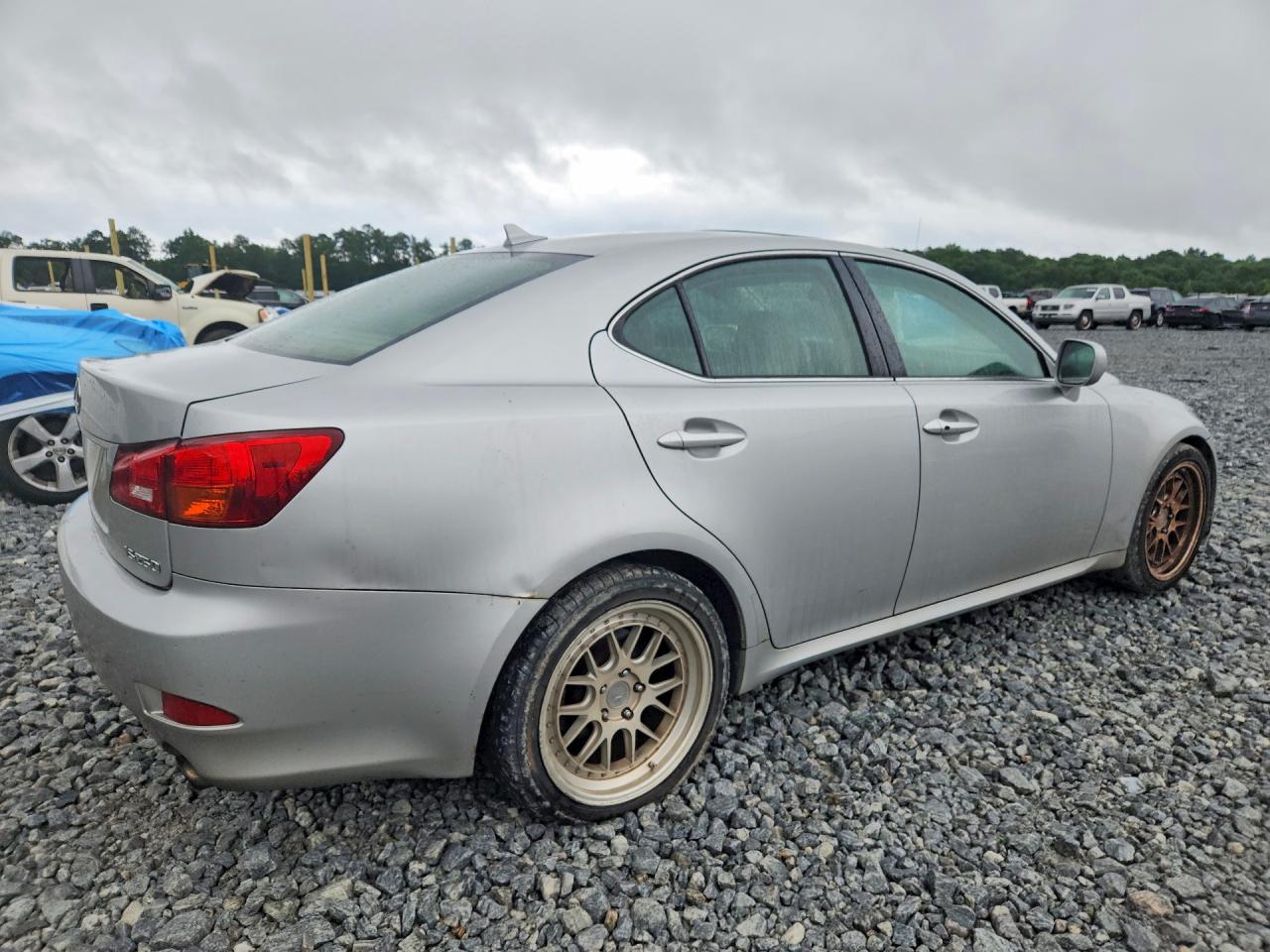 2008 Lexus Is 250 Silver vin: JTHBK262685076407