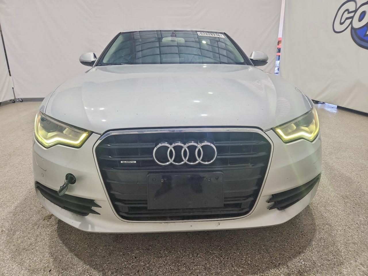 2014 Audi A6 Premium Plus Silver vin: WAUGFAFC8EN069451