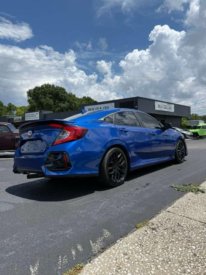 2020 Honda Civic Si Blue vin: 2HGFC1E59LH704811