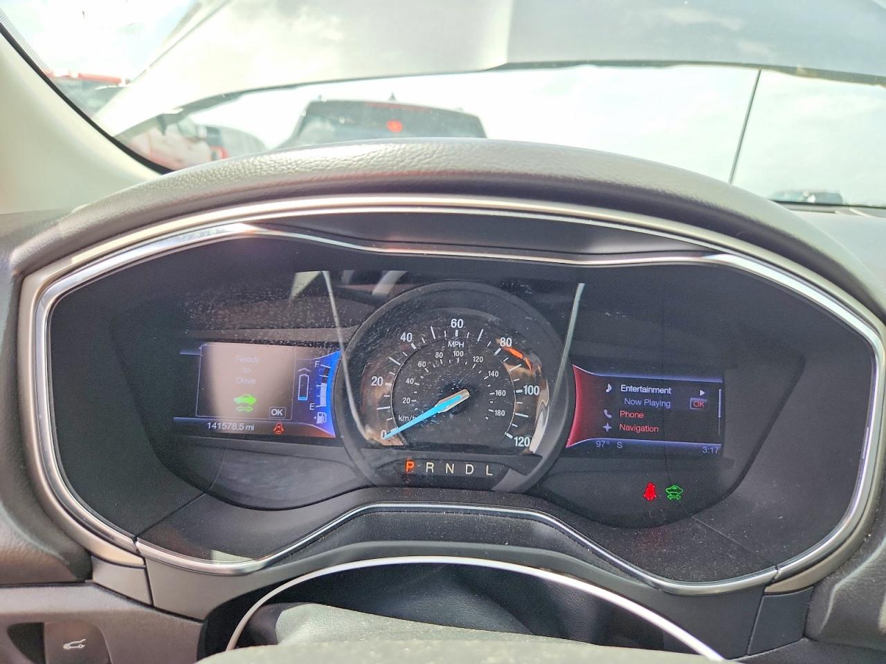 2013 Ford Fusion Se Phev Серый vin: 3FA6P0PU5DR234970