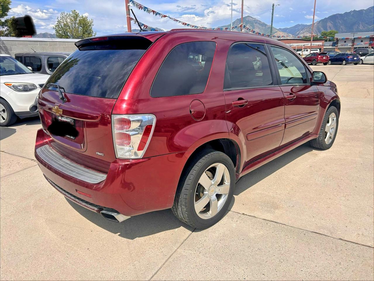 2009 Chevrolet Equinox Sport Burgundy vin: 2CNDL037296251104