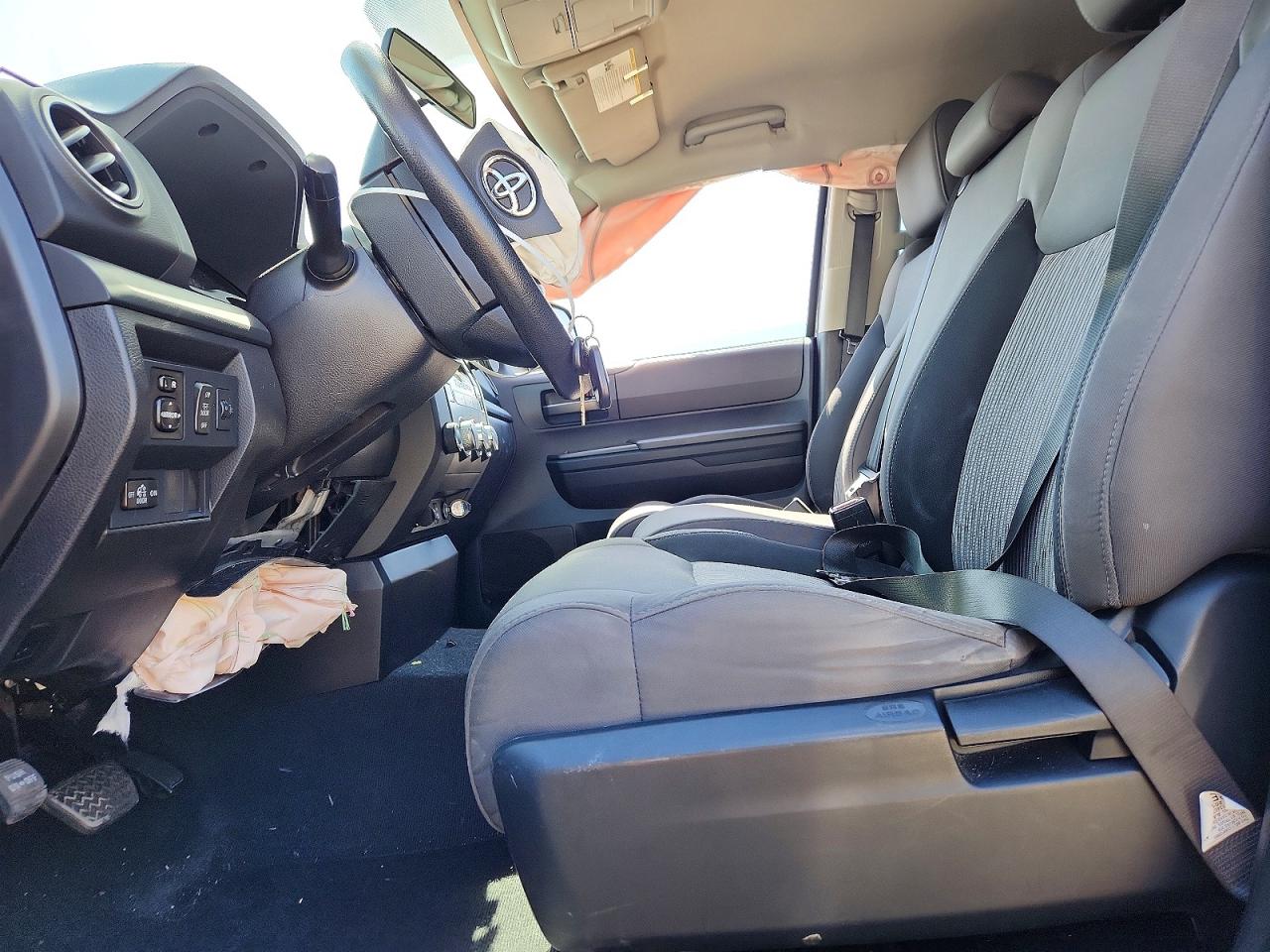 2015 Toyota Tundra Sr Серый vin: 5TFUM5F14FX060365