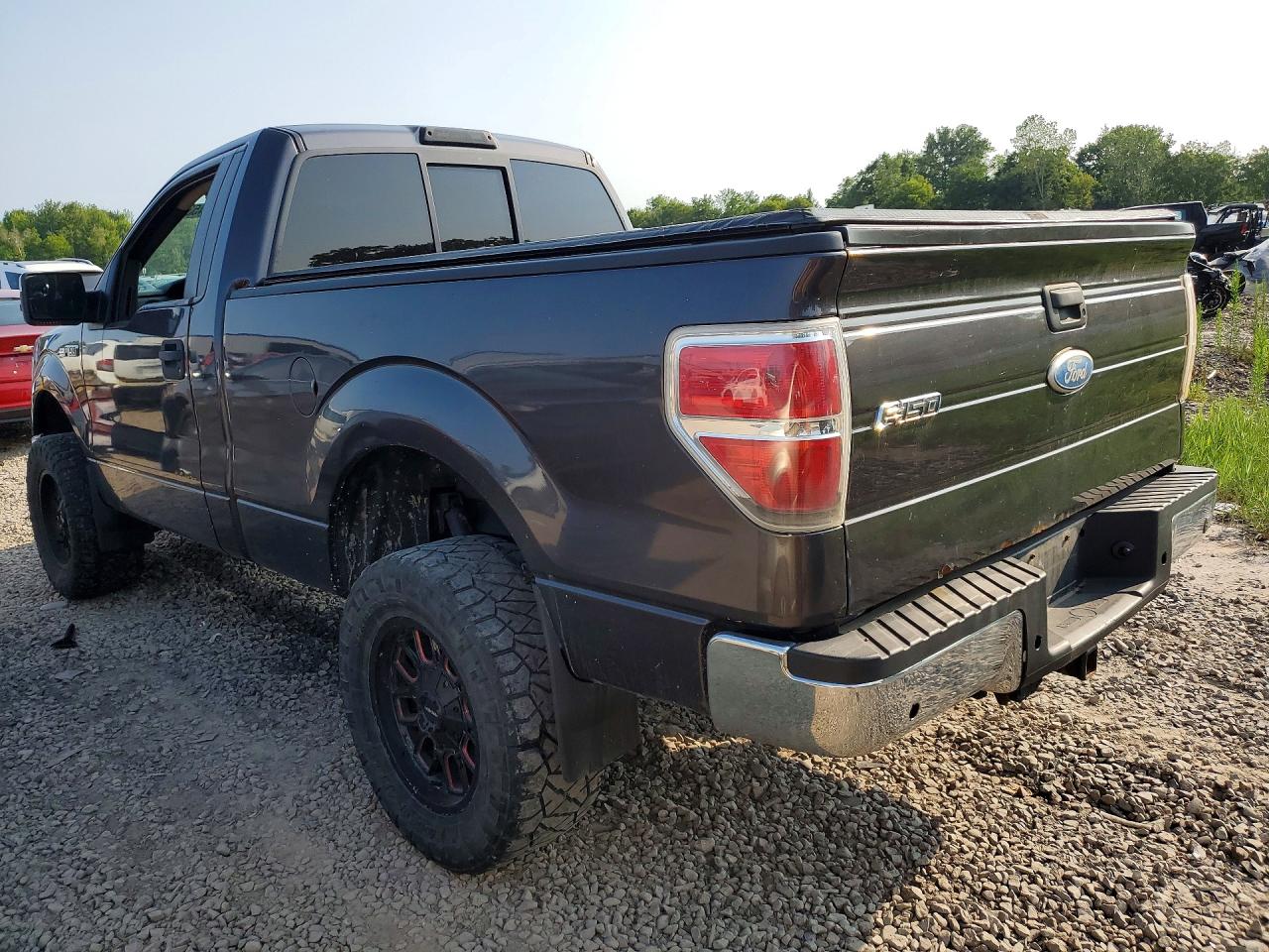 2009 Ford F150 Gray vin: 1FTRF14839KC43895