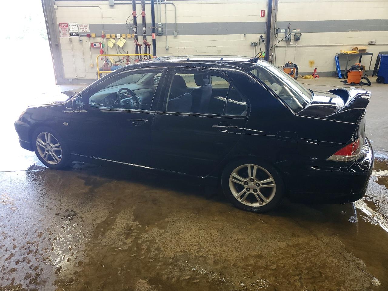 2004 Mitsubishi Lancer Ralliart Black vin: JA3AJ66F74U052593