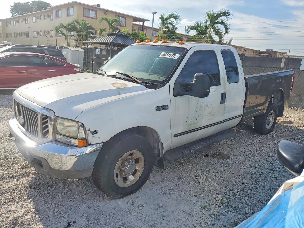 1999 Ford F350 Srw Super Duty Белый vin: 1FTSX30S2XEA55604