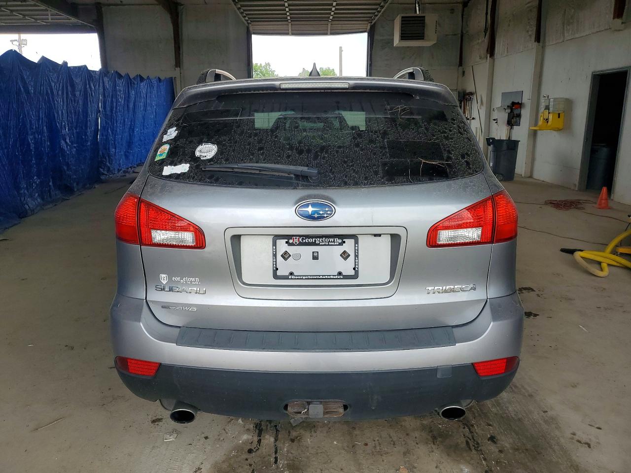 2011 Subaru Tribeca Limited Серебряный vin: 4S4WX9HD0B4403341