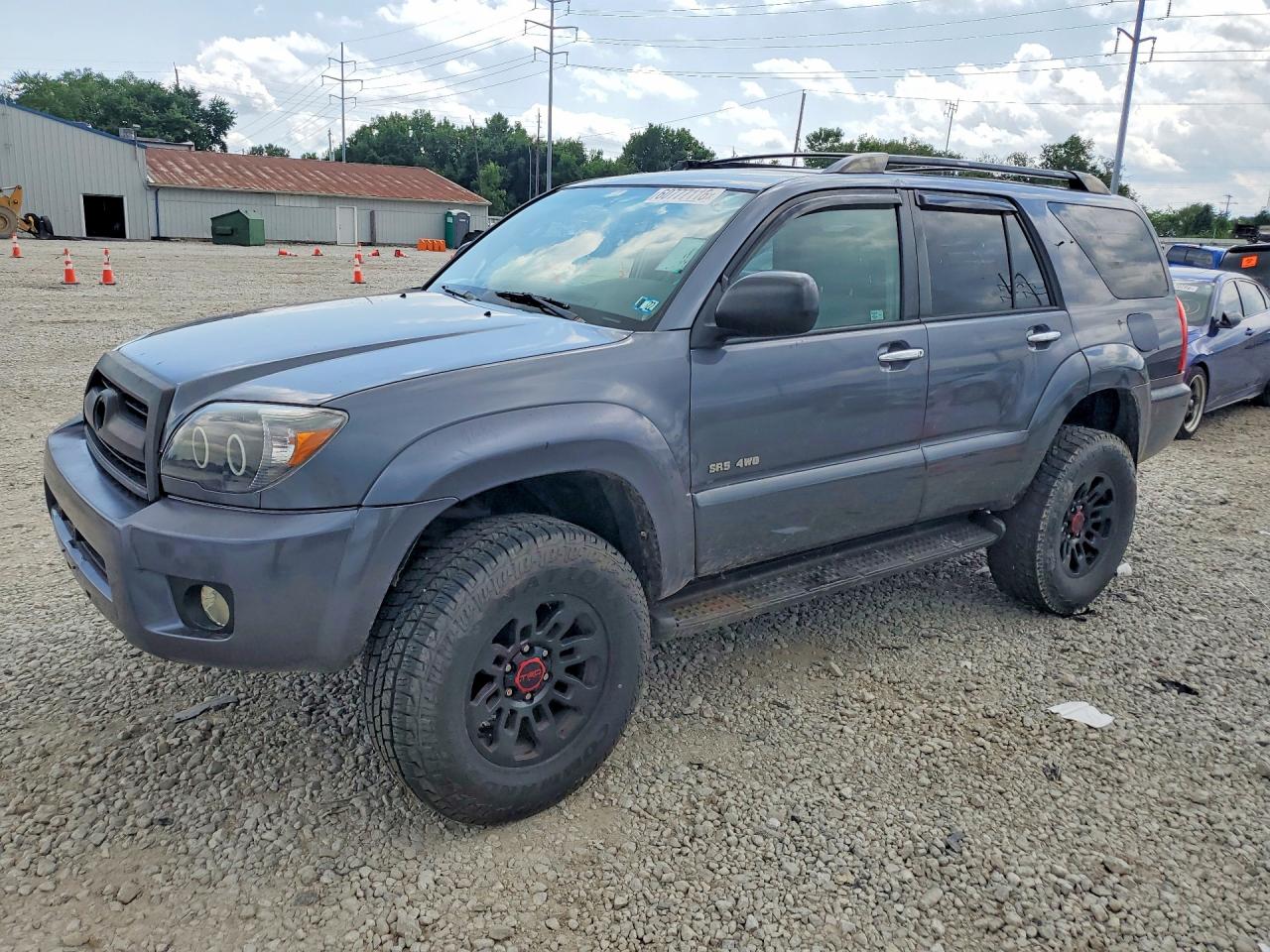 2007 Toyota 4runner Sr5 Gray vin: JTEBU14R570107434