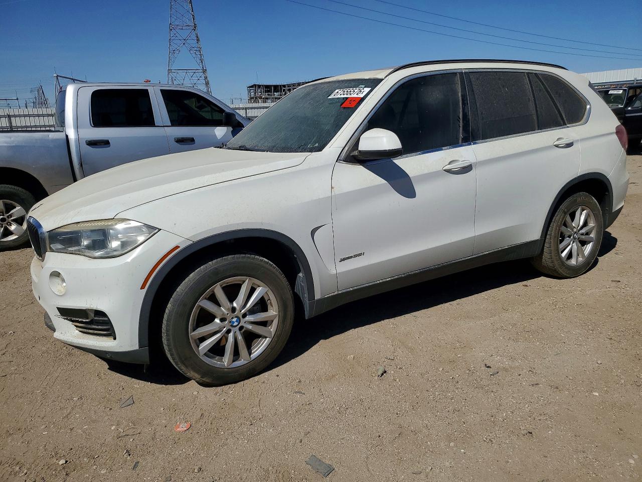 2015 Bmw X5 Xdrive35i White vin: 5UXKR0C5XF0K62718