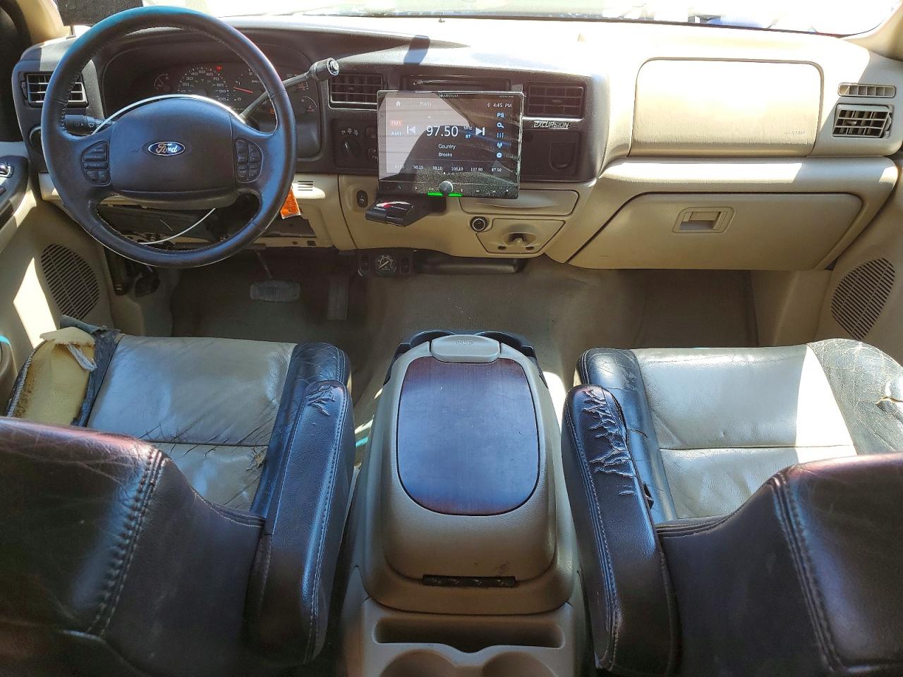 2005 Ford Excursion Eddie Bauer Red vin: 1FMSU45PX5EA49500