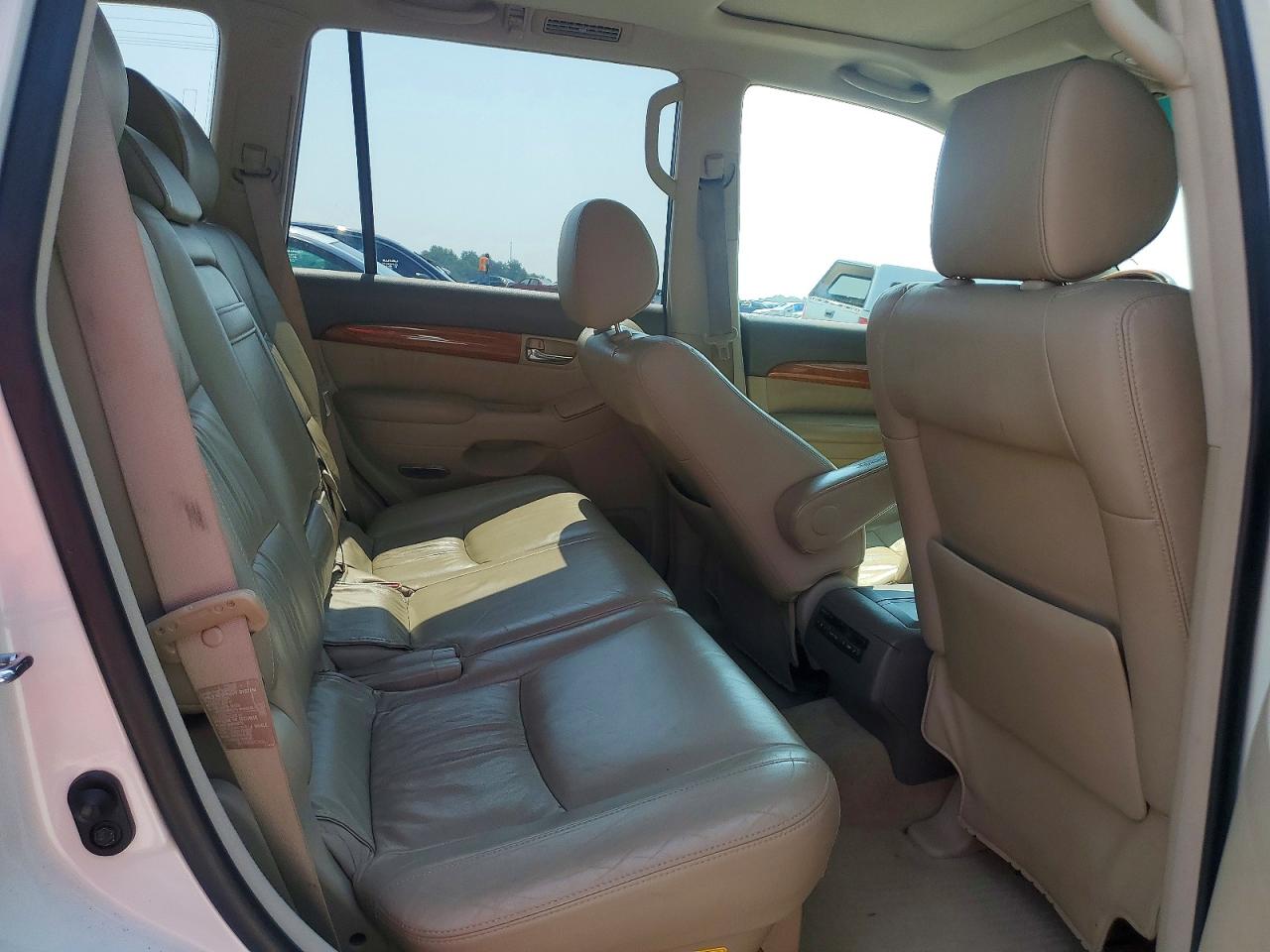 2007 Lexus Gx 470 White vin: JTJBT20X270135089