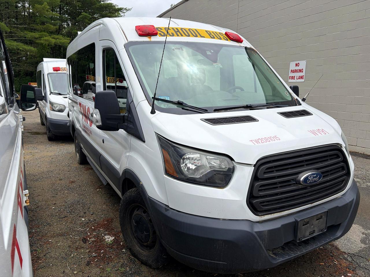 2015 Ford Transit T-350 Белый vin: 1FBZX2ZM0FKA38754