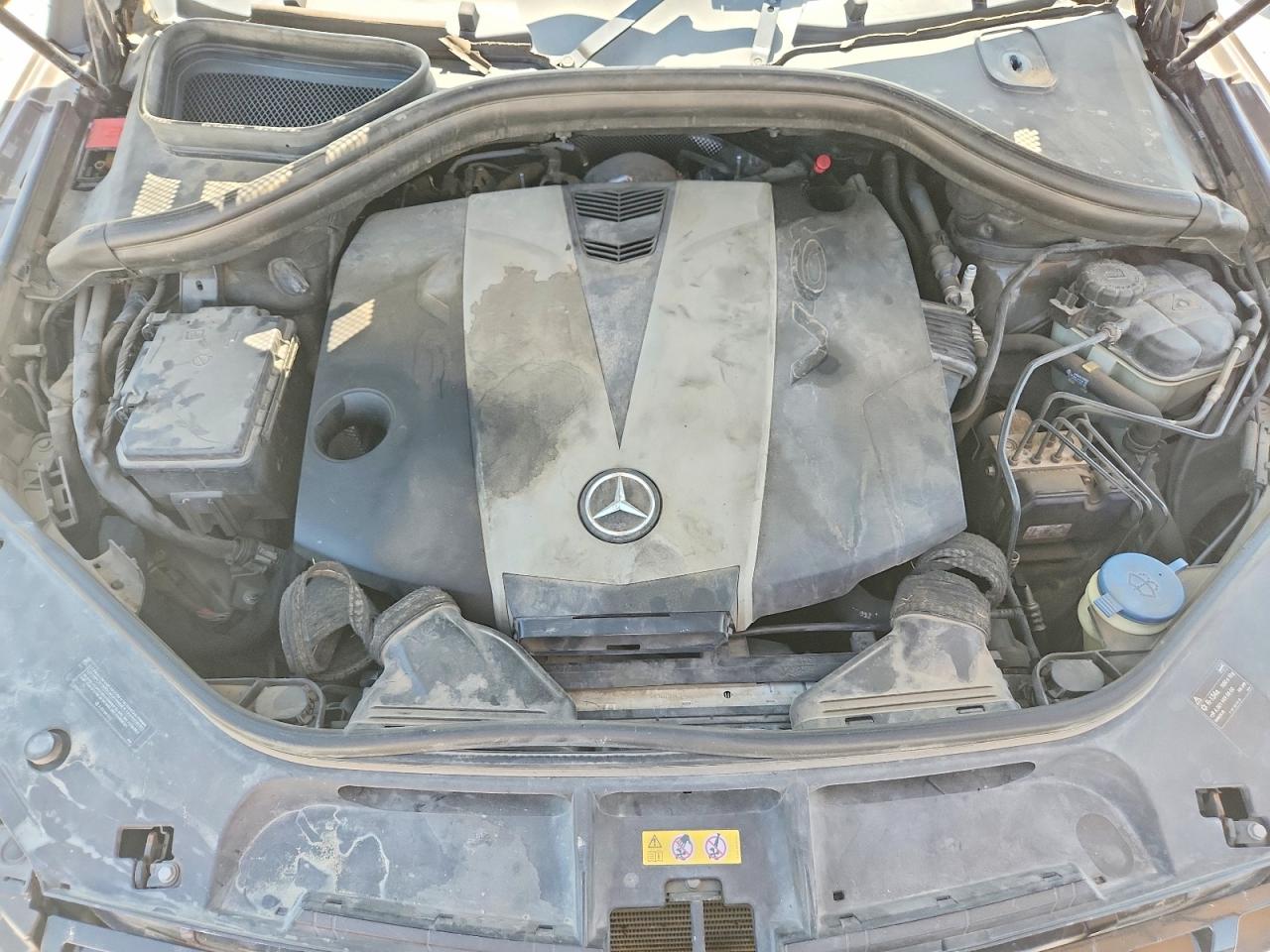 2012 Mercedes-benz Ml 350 Bluetec Brown vin: 4JGDA2EB3CA018300