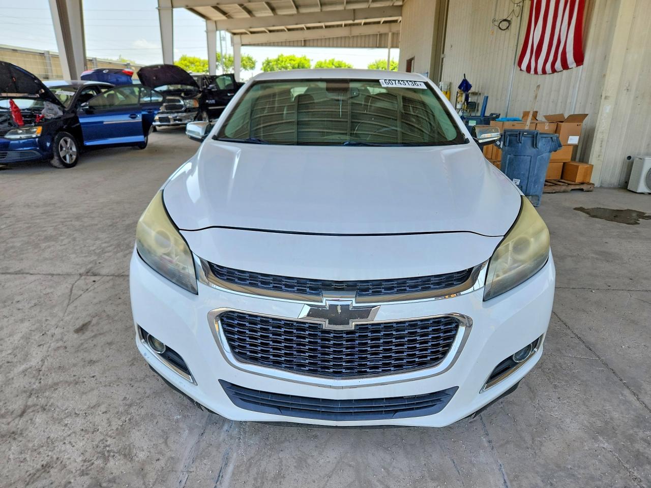 2015 Chevrolet Malibu 2lt White vin: 1G11D5SL5FF120307