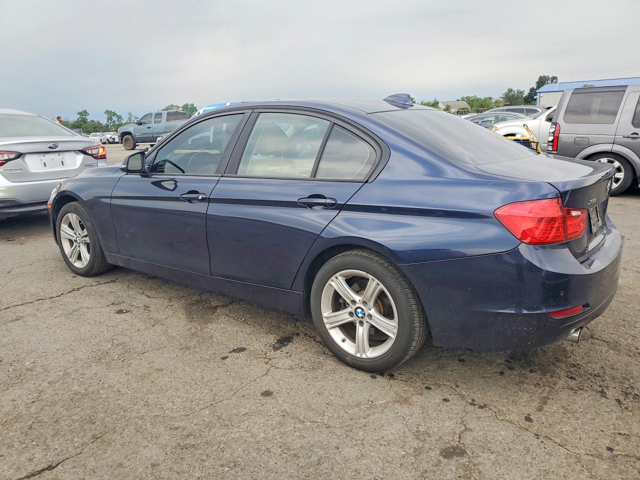 2014 Bmw 328 D Xdrive Blue vin: WBA3D5C59EKX99162