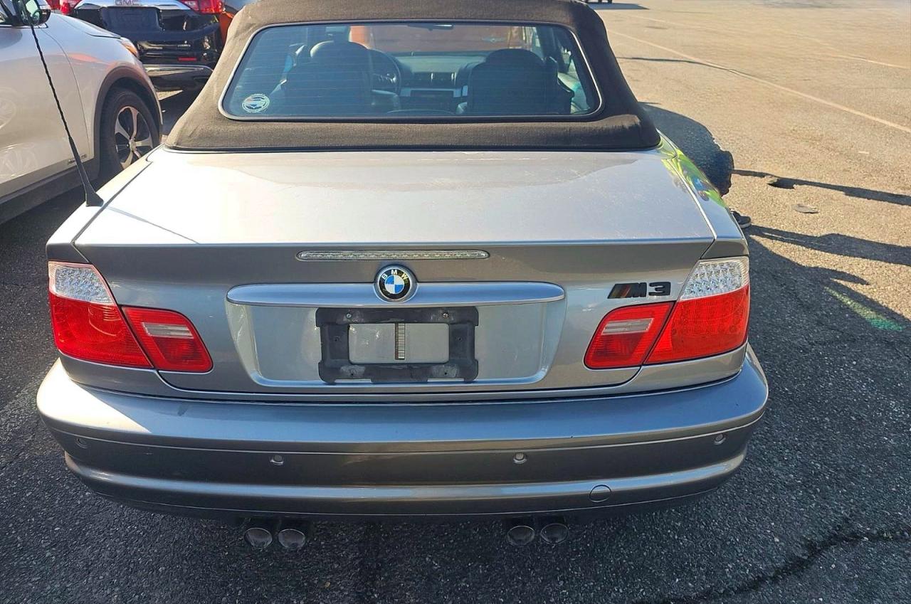 2006 Bmw M3 Silver vin: WBSBR93426PK11016